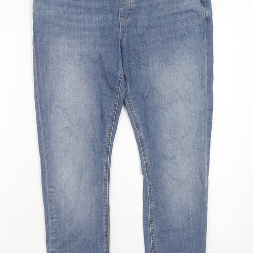 ASOS Womens Blue Cotton Skinny Jeans Size 12 Regular