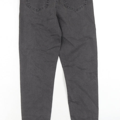 Marks and Spencer Womens Grey Cotton Jegging Jeans Size 6 Regular