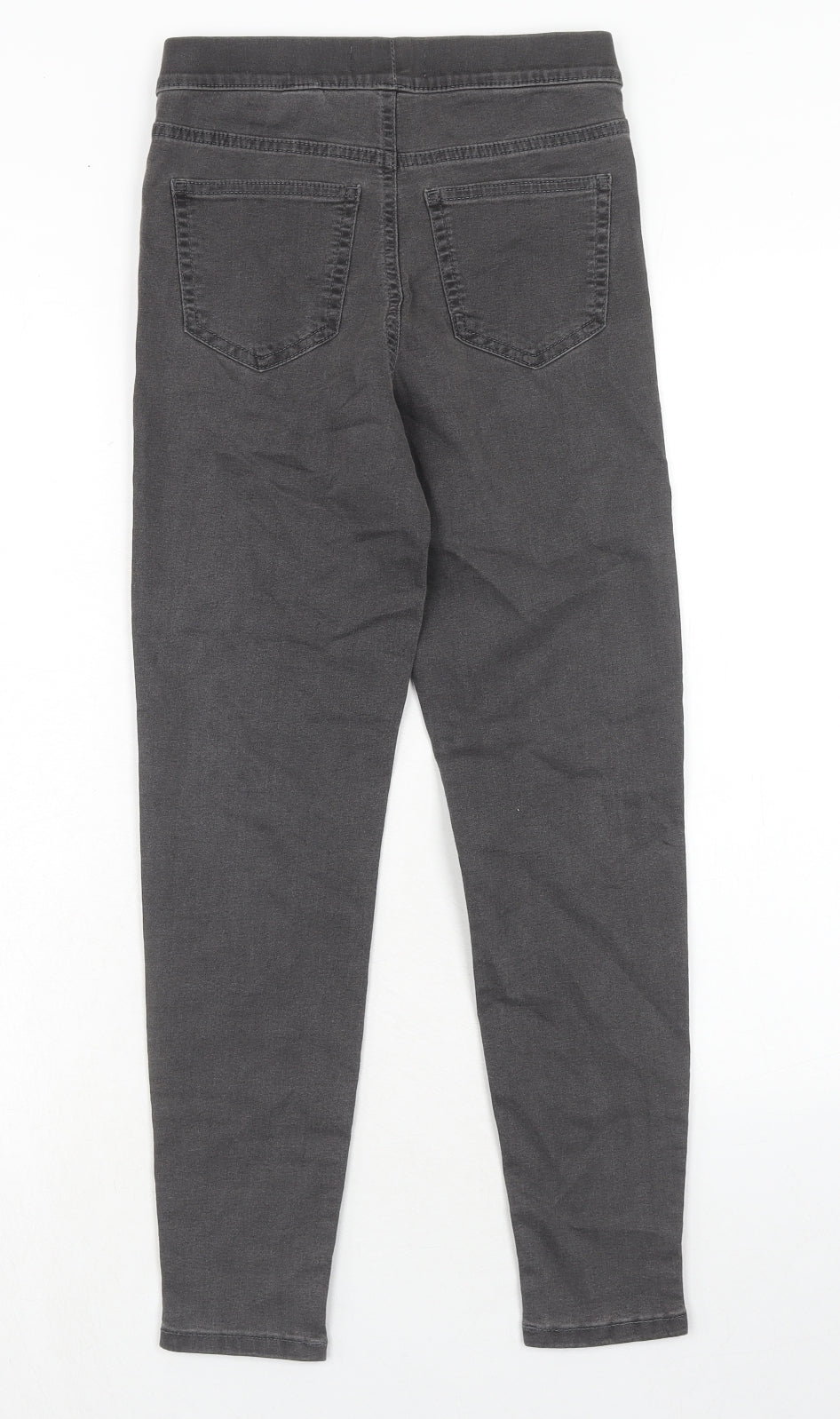 Marks and Spencer Womens Grey Cotton Jegging Jeans Size 6 Regular