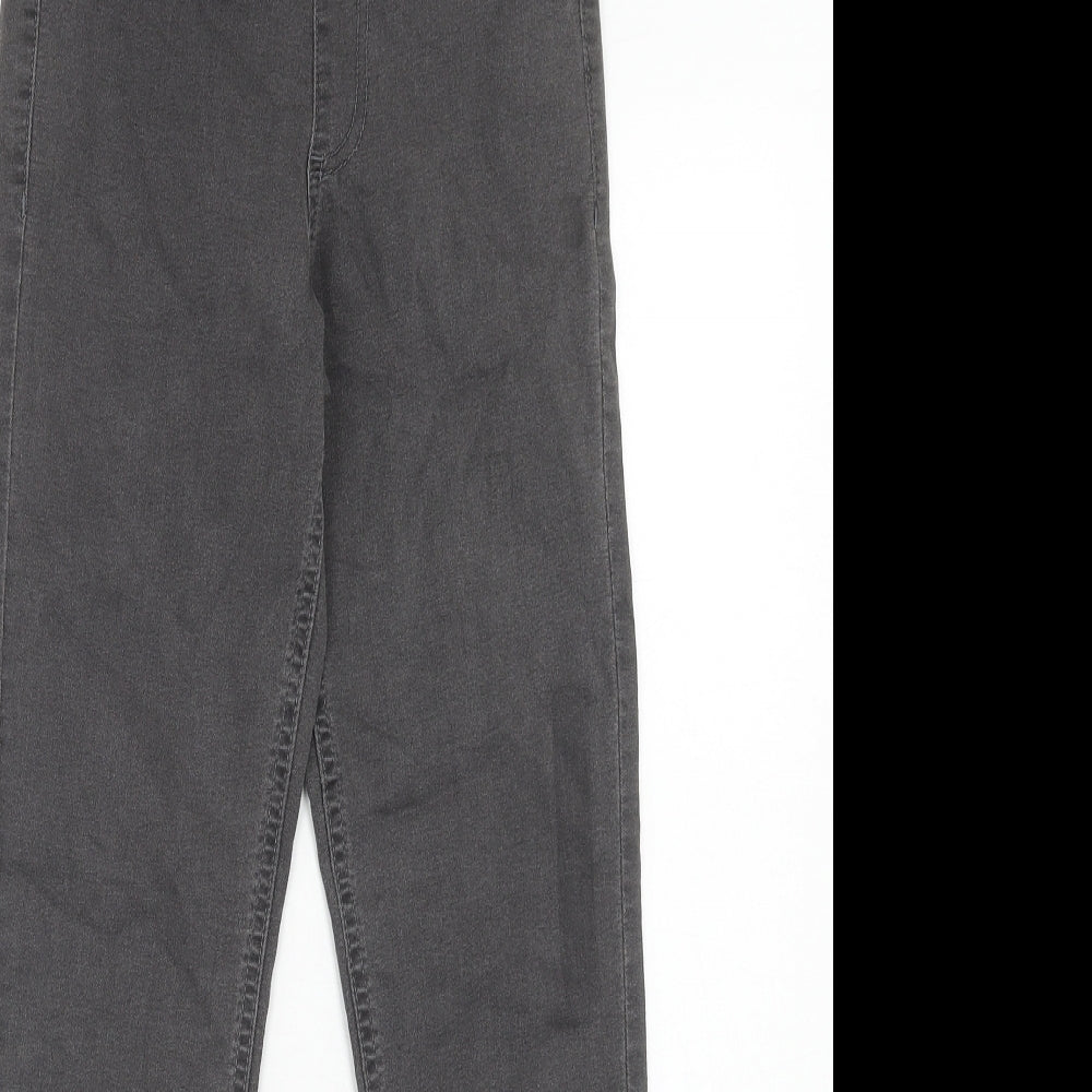 Marks and Spencer Womens Grey Cotton Jegging Jeans Size 6 Regular