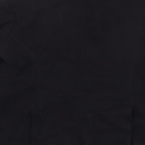 Marks and Spencer Womens Black Viscose Jacket Blazer Size 14