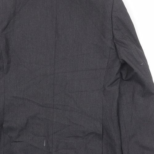 Marks and Spencer Mens Grey Polyester Jacket Suit Jacket Size 40 Regular