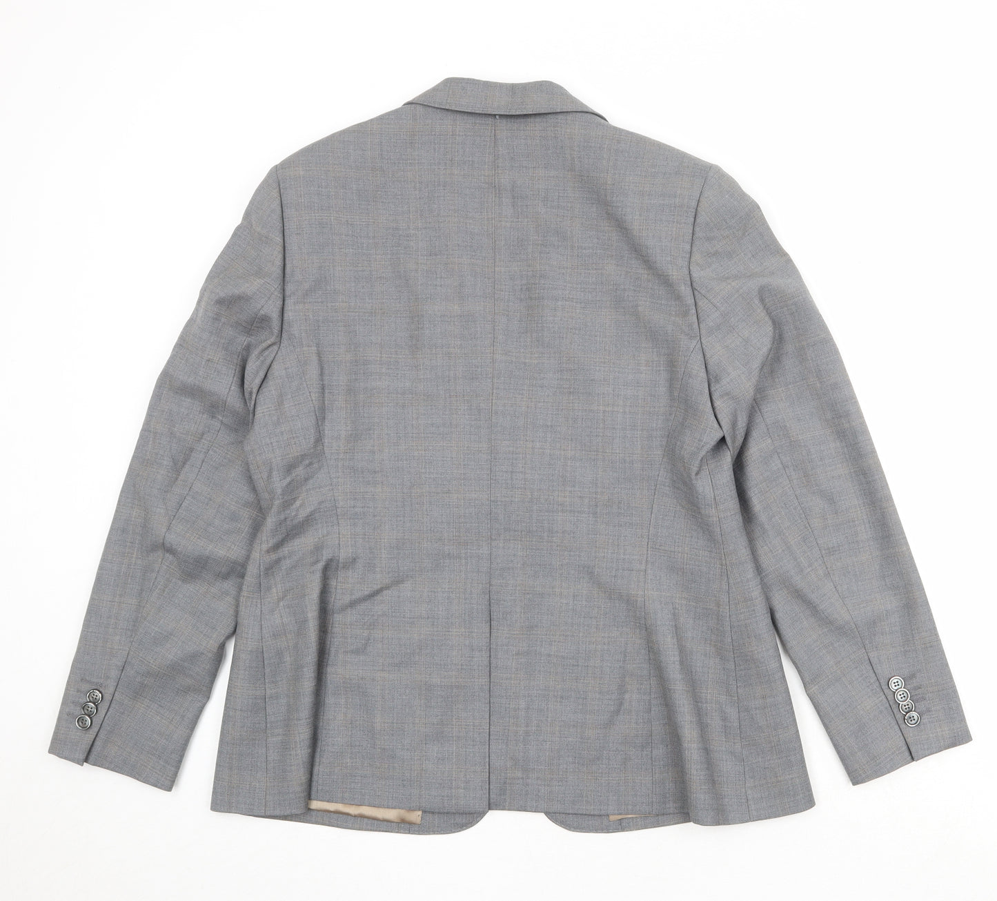 Marks and Spencer Womens Grey Viscose Jacket Suit Jacket Size 16