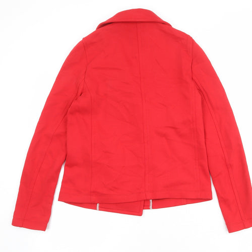 Uniqlo Womens Red Jacket Size XS Button