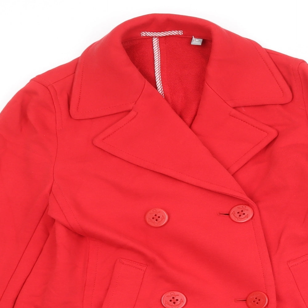 Uniqlo Womens Red Jacket Size XS Button