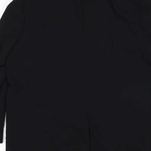 Marks and Spencer Womens Black Polyester Jacket Suit Jacket Size 14