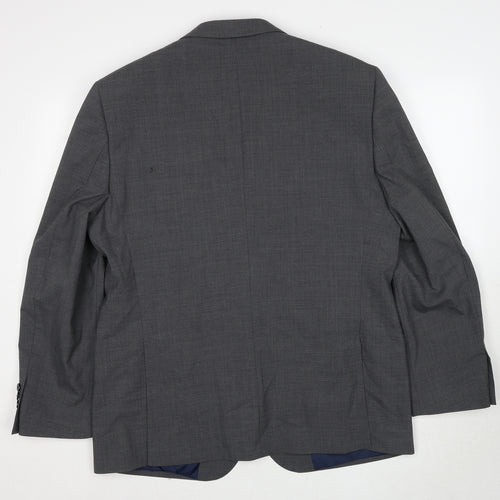 Marks and Spencer Mens Grey Wool Jacket Suit Jacket Size 44 Regular