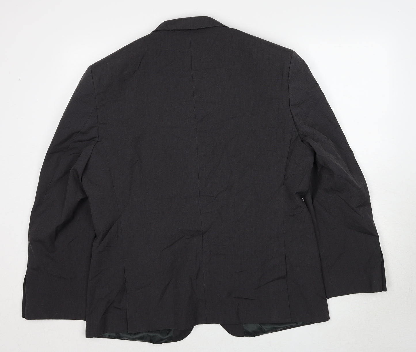 NEXT Mens Grey Polyester Jacket Suit Jacket Size 44 Regular