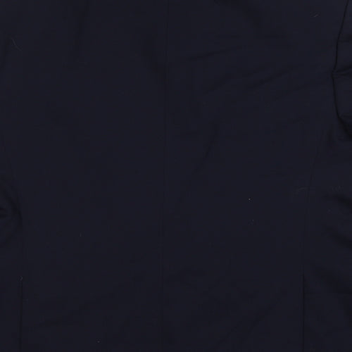 Marks and Spencer Mens Blue Wool Jacket Suit Jacket Size 42 Regular