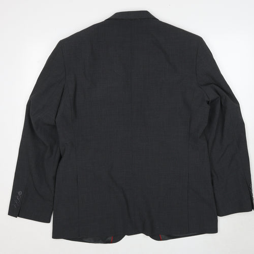 Marks and Spencer Mens Grey Wool Jacket Suit Jacket Size 42 Regular