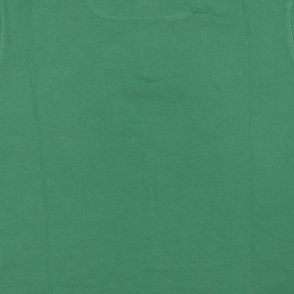 Joules Mens Green Cotton Polo Size XL Collared Pullover