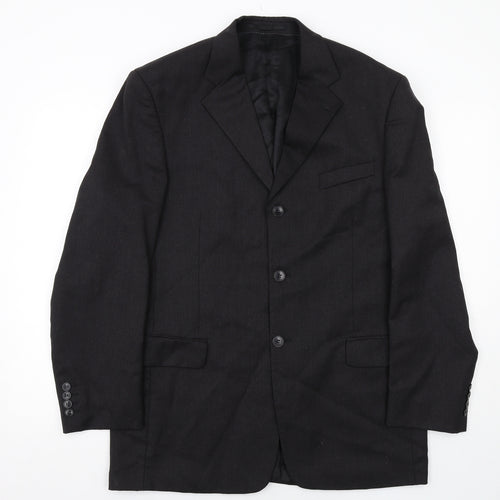 NEXT Mens Grey Wool Jacket Suit Jacket Size 40 Regular