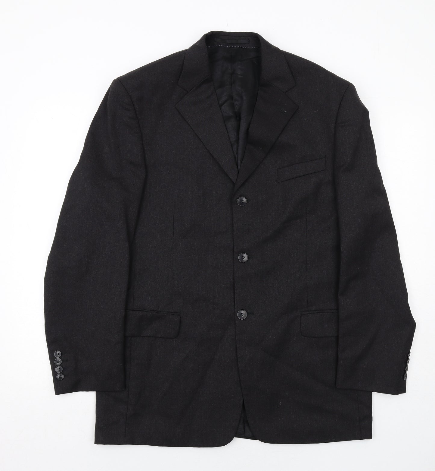 NEXT Mens Grey Wool Jacket Suit Jacket Size 40 Regular