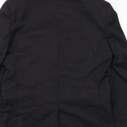 NEXT Mens Grey Wool Jacket Suit Jacket Size 40 Regular