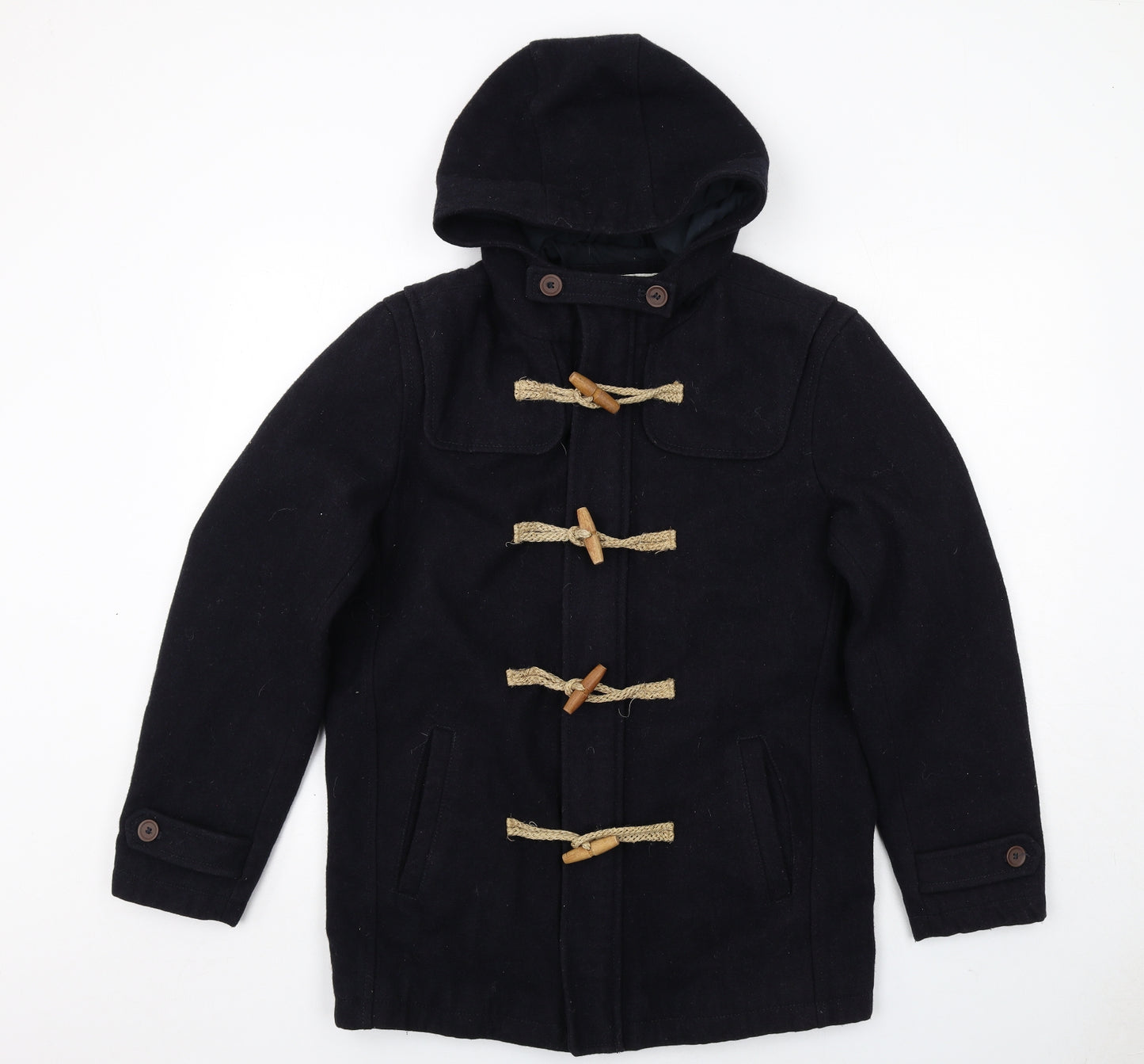 Jasper Conran Mens Blue Jacket Size M Zip