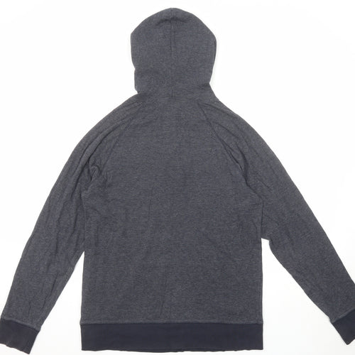Gap Mens Grey Cotton Pullover Hoodie Size M