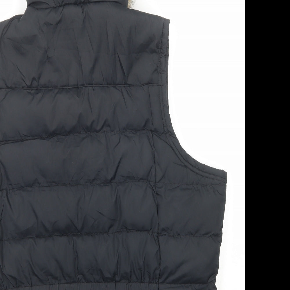 TOG24 Womens Black Gilet Jacket Size 18 Zip