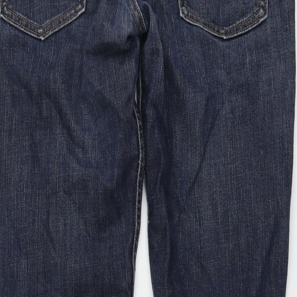 Levi's Mens Blue Cotton Straight Jeans Size 30 in L30 in Regular Button
