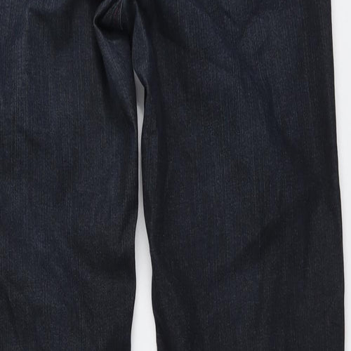 Gentelman Farmer Mens Blue Cotton Straight Jeans Size 30 in L31 in Regular Button