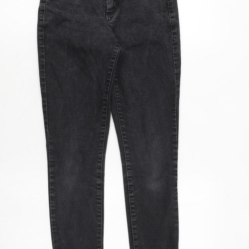 Gap Womens Grey Cotton Skinny Jeans Size 25 in Regular Zip