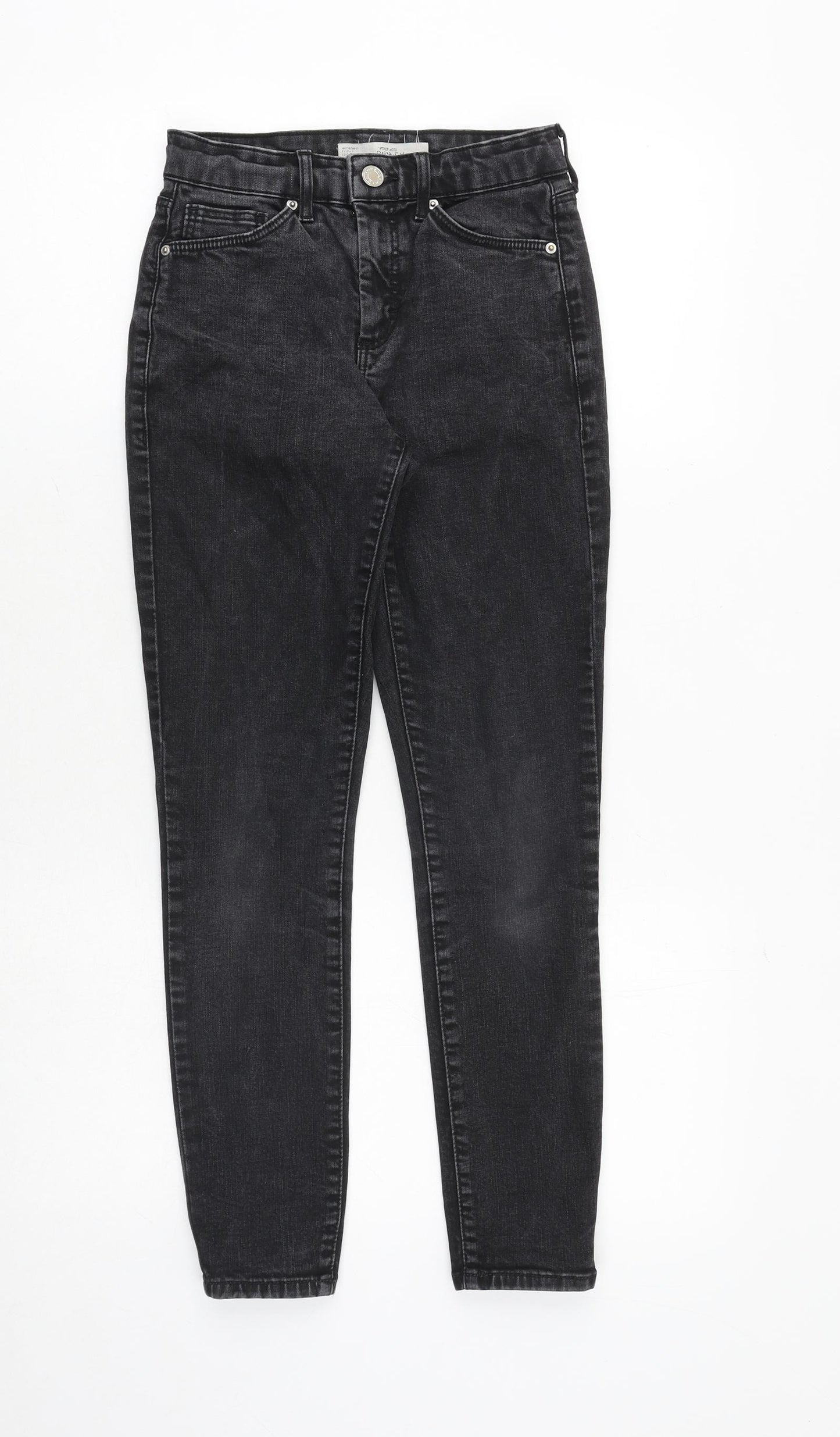 Gap Womens Grey Cotton Skinny Jeans Size 25 in Regular Zip