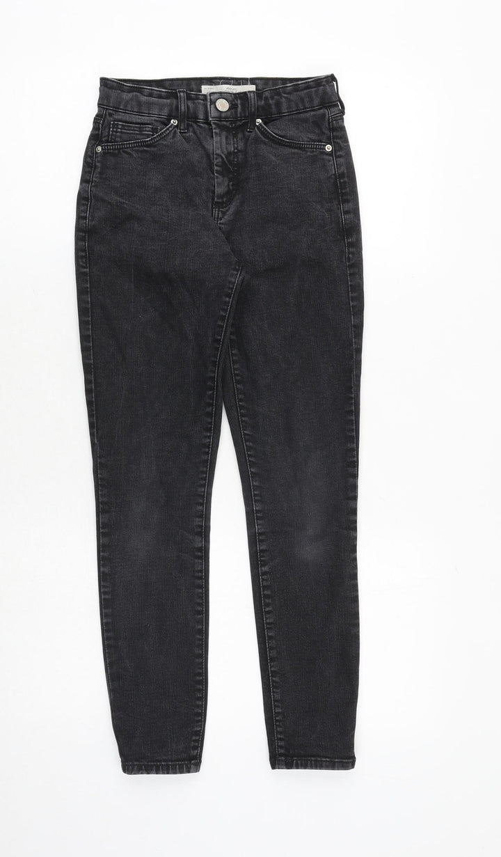 Gap Womens Grey Cotton Skinny Jeans Size 25 in Regular Zip