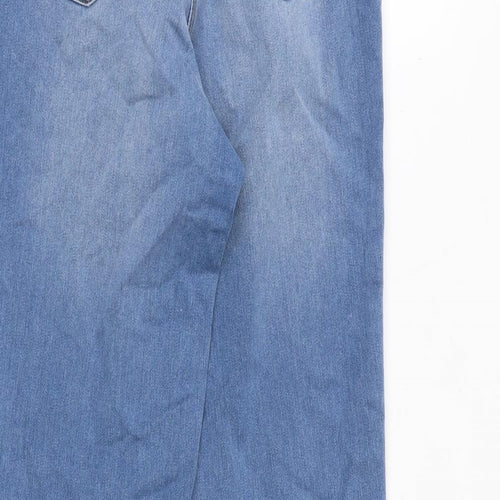 Madeleine Womens Blue Polyester Skinny Jeans Size 26 in Regular Zip