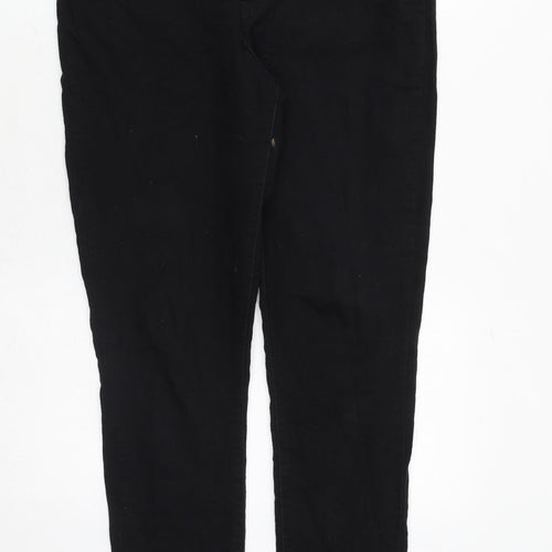 Levi's Womens Black Cotton Skinny Jeans Size 32 in Regular Zip