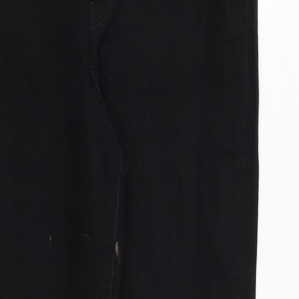 Levi's Womens Black Cotton Skinny Jeans Size 32 in Regular Zip