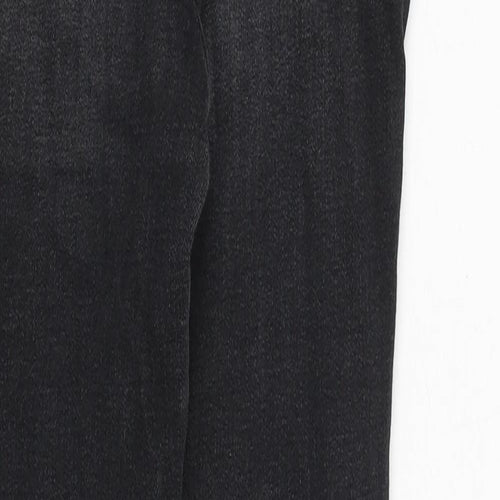 River Island Womens Grey Cotton Skinny Jeans Size 8 Regular Zip