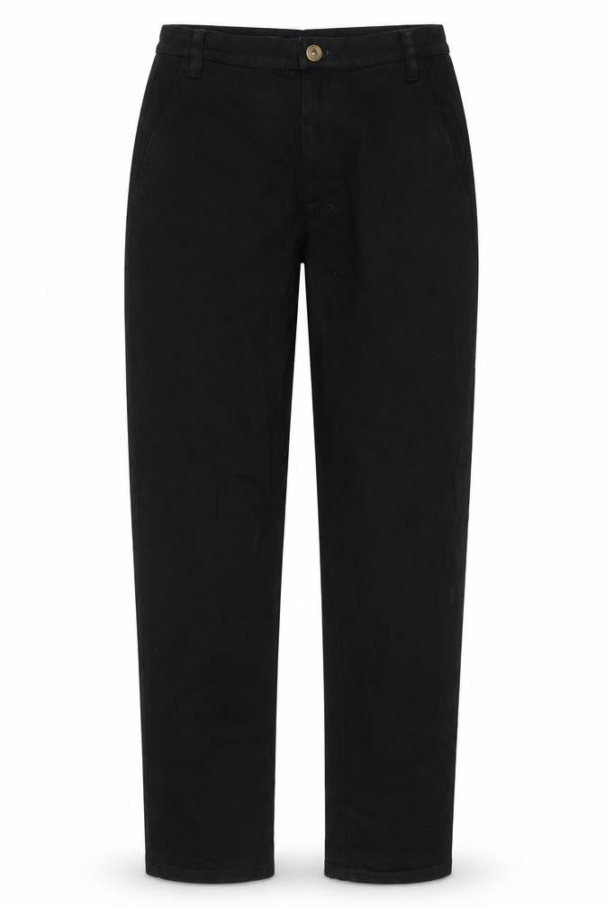 Liz Calborne Womens Black Cotton Straight Jeans Size 8 Regular Zip