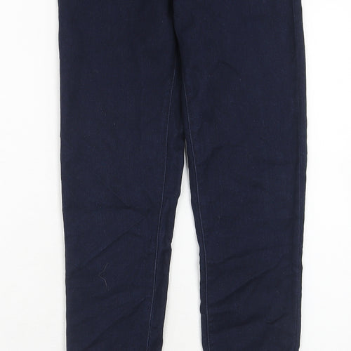 Oasis Womens Blue Cotton Skinny Jeans Size 8 Regular Zip