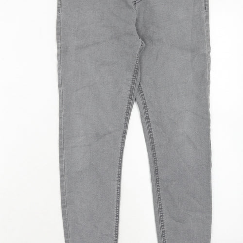 Marks and Spencer Womens Grey Cotton Jegging Jeans Size 10 Regular