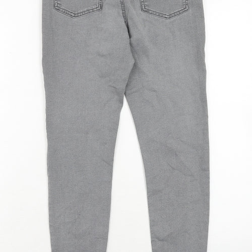 Marks and Spencer Womens Grey Cotton Jegging Jeans Size 10 Regular