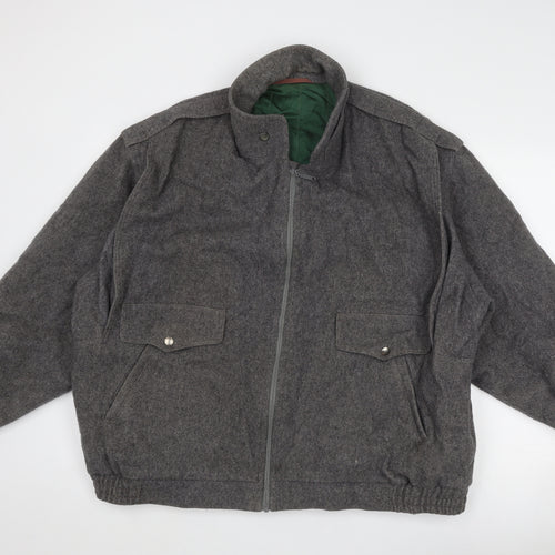 C&A Mens Grey Jacket Size 44 Zip