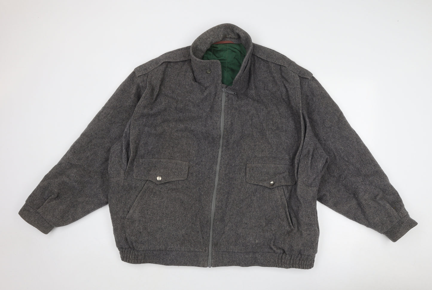C&A Mens Grey Jacket Size 44 Zip