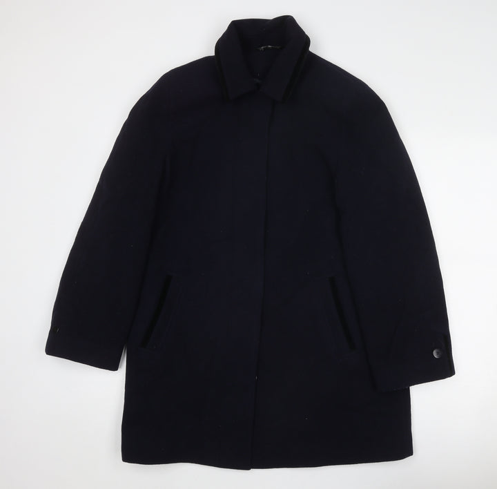 BHS Womens Blue Jacket Size 12 Button