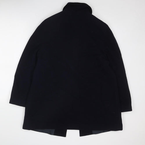 BHS Womens Blue Jacket Size 12 Button