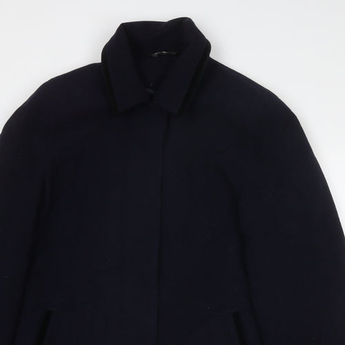 BHS Womens Blue Jacket Size 12 Button