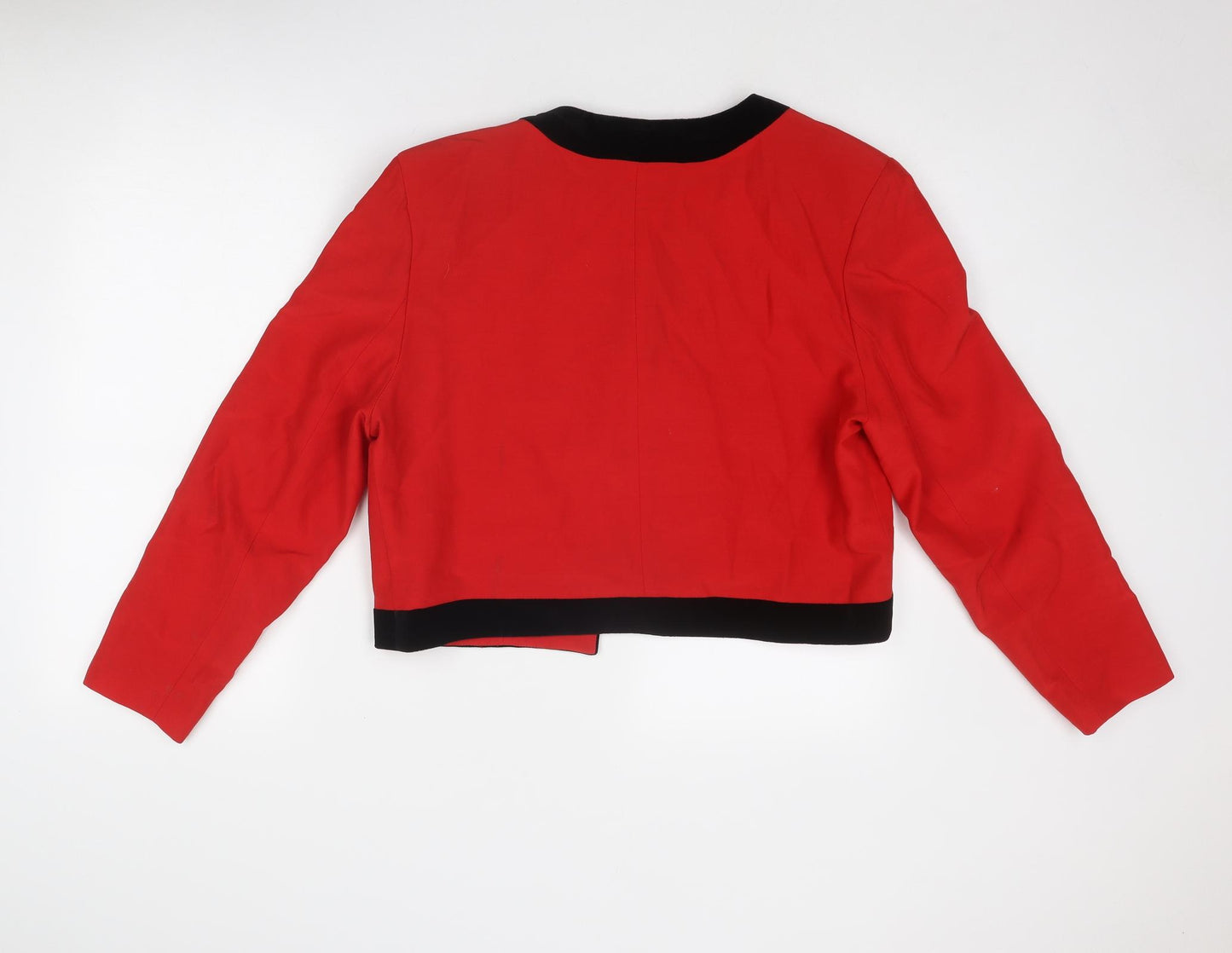 Jacques Vert Womens Red Jacket Blazer Size 16