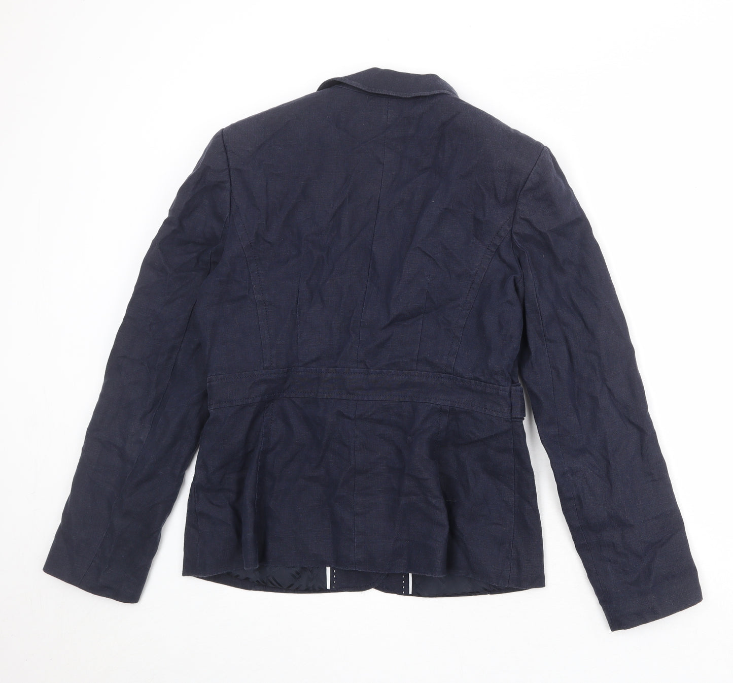 NEXT Womens Blue Jacket Blazer Size 14 Button