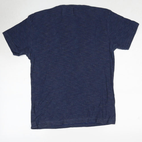 OUR LEGACY Womens Blue Cotton Basic T-Shirt Size M Crew Neck