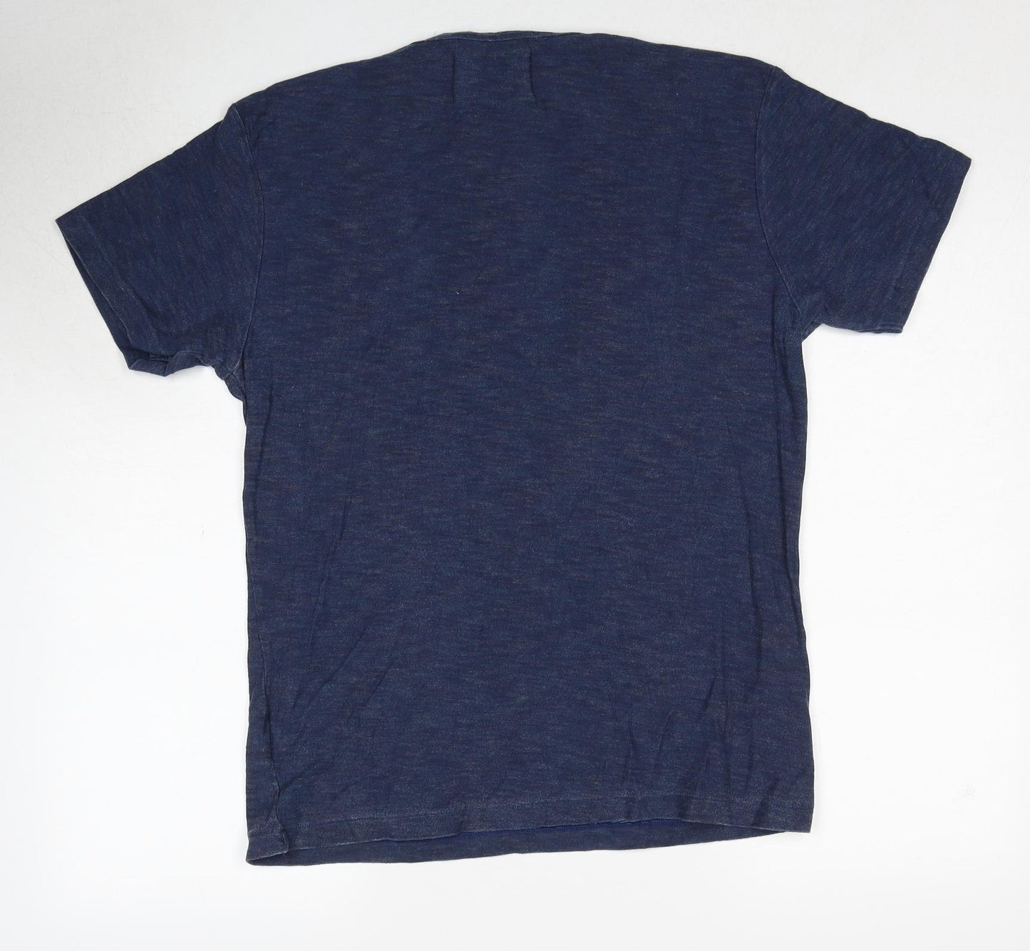 OUR LEGACY Womens Blue Cotton Basic T-Shirt Size M Crew Neck