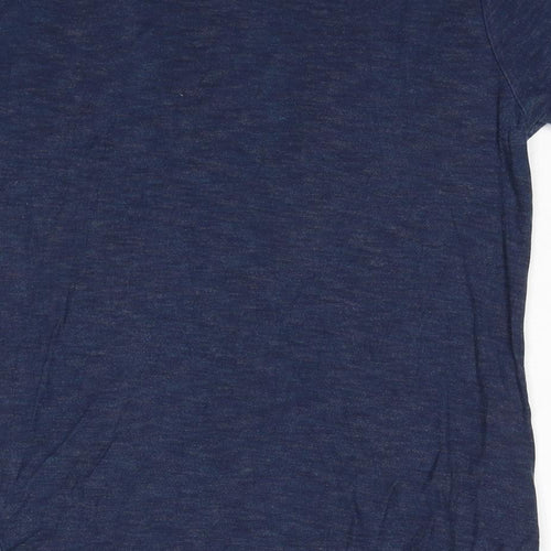 OUR LEGACY Womens Blue Cotton Basic T-Shirt Size M Crew Neck
