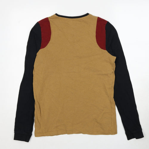 NEXT Boys Multicoloured Geometric Cotton Basic T-Shirt Size 16 Years Round Neck Pullover