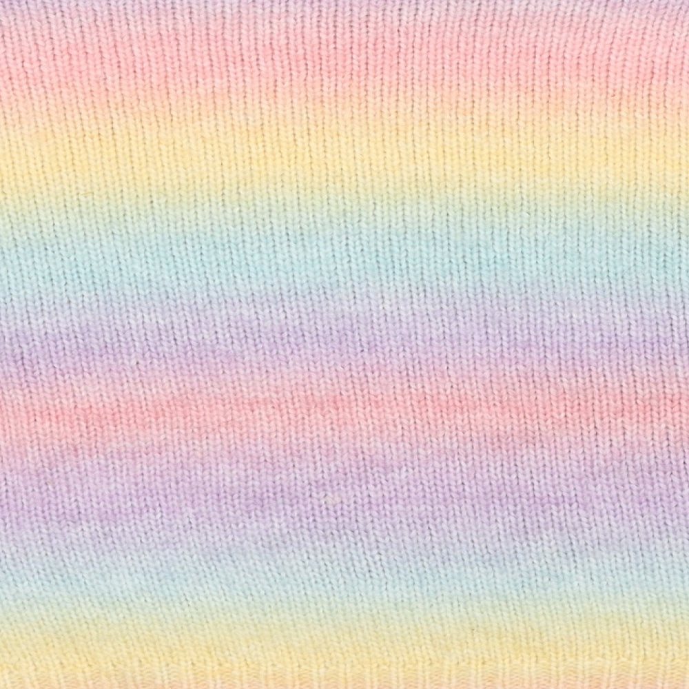 Apricot Womens Multicoloured Round Neck Striped Acrylic Pullover Jumper Size 10