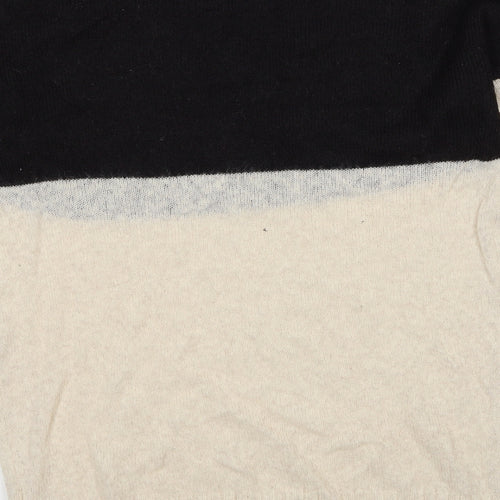 Gap Womens Beige Round Neck Acrylic Pullover Jumper Size M