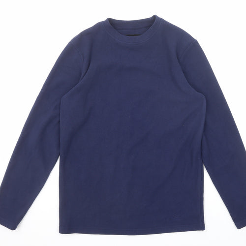 Peter Storm Mens Blue Polyester Pullover Sweatshirt Size XS