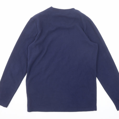 Peter Storm Mens Blue Polyester Pullover Sweatshirt Size XS
