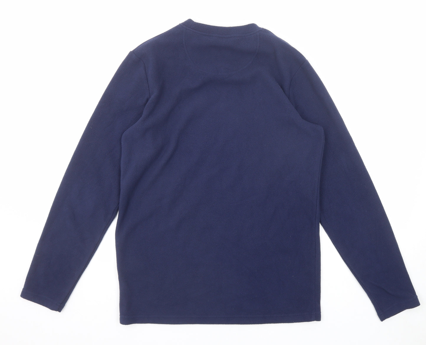 Peter Storm Mens Blue Polyester Pullover Sweatshirt Size XS